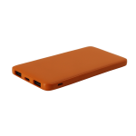 Внешний аккумулятор Bplanner Power 1 ST, софт-тач, 5000 mAh оранжевый