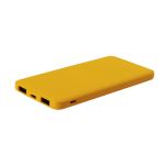 Внешний аккумулятор Bplanner Power 1 ST, софт-тач, 5000 mAh желтый