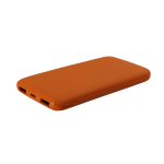 Внешний аккумулятор Bplanner Power 2 ST, софт-тач, 10000 mAh оранжевый