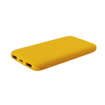 Внешний аккумулятор Bplanner Power 2 ST, софт-тач, 10000 mAh желтый