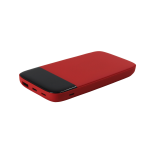 Внешний аккумулятор Bplanner Power 3 ST, софт-тач, 10000 mAh красный