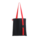 Шоппер Superbag black с ремувкой 4sb чёрный с красным