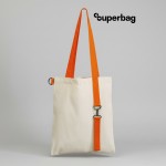 Шоппер Superbag с ремувкой 4sb неокрашенный с оранжевым