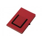 Блокнот А5 «Pocket» с карманом для телефона красный
