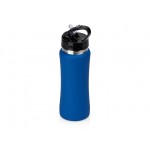 Бутылка для воды «Bottle C1», soft touch, 600 мл синий/черный/серебристый
