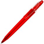 OTTO FROST, ручка шариковая, фростированный желтый, пластик Красный