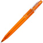 OTTO FROST, ручка шариковая, фростированный желтый, пластик Оранжевый