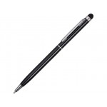 Ручка-стилус металлическая шариковая «Jucy» черный