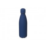 Вакуумная термобутылка «Vacuum bottle C1», soft touch, 500 мл темно-синий