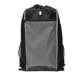Рюкзак Fab, белый/чёрный, 47 x 27 см, 100% полиэстер 210D Серый