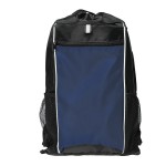 Рюкзак Fab, белый/чёрный, 47 x 27 см, 100% полиэстер 210D Темно-синий