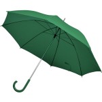 Зонт-трость с пластиковой ручкой, механический, белый, D=103 см, 100% полиэстер 190T Зеленый