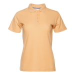 Рубашка поло женская STAN хлопок/полиэстер 185, 104W, Бежевый (54) (44/S)