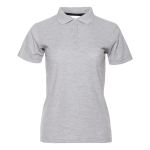 Рубашка поло женская STAN хлопок/полиэстер 185, 104W, Серый меланж (50) (44/S)