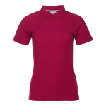 Рубашка поло женская STAN хлопок/полиэстер 185, 104W, Бордовый (66) (44/S)