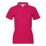 Рубашка поло женская STAN хлопок/полиэстер 185, 04WL, Ярко-розовый (92) (44/S)