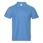 Рубашка поло мужская STAN хлопок/полиэстер 185, 104, Голубой (76) (44/XS)