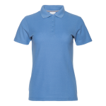 Рубашка поло женская STAN хлопок/полиэстер 185, 04WL, Голубой (76) (48/L)