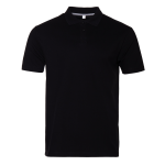 Рубашка поло унисекс STAN хлопок 185, 04U, Чёрный (20) (56/XXXL)