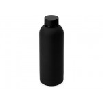 Вакуумная термобутылка с медной изоляцией «Cask», soft-touch, тубус, 500 мл черный