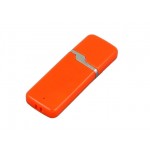 USB 2.0- флешка на 32 Гб с оригинальным колпачком оранжевый