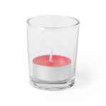Свеча PERSY ароматизированная (ваниль), 6,3х5см,воск, стекло Красный