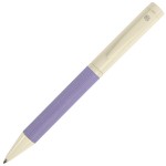 PROVENCE, ручка шариковая, хром/голубой, металл, PU Фиолетовый