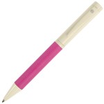 PROVENCE, ручка шариковая, хром/голубой, металл, PU Розовый