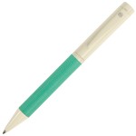 PROVENCE, ручка шариковая, хром/голубой, металл, PU Зеленый