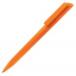 TWISTY, ручка шариковая, белый, пластик Оранжевый