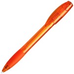 X-5 FROST, ручка шариковая, фростированный белый, пластик Оранжевый