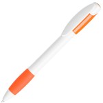 X-5, ручка шариковая, желтый/белый, пластик Оранжевый