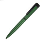 ELLIPSE, ручка шариковая, зеленый/черный, алюминий, пластик Зеленый