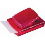 Диспенсер для записей, красный, 12х8,3х5,5 см, пластик, тампопечать