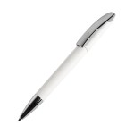 Ручка шариковая VIEW, бежевый, покрытие soft touch, пластик/металл Белый
