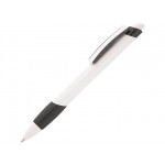 Ручка пластиковая шариковая «Соната» белый/черный