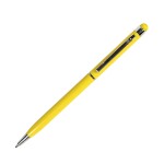 TOUCHWRITER, ручка шариковая со стилусом для сенсорных экранов, белый/хром, металл Желтый