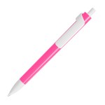 FORTE NEON, ручка шариковая, неоновый красный/белый, пластик Розовый