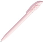 GOLF SAFE TOUCH, ручка шариковая, белый, антибактериальный пластик Розовый