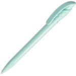 GOLF SAFE TOUCH, ручка шариковая, белый, антибактериальный пластик Зеленый