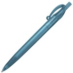 JOCKER, ручка шариковая, фростированный белый, пластик Голубой