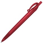 JOCKER, ручка шариковая, фростированный белый, пластик Красный