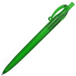 JOCKER, ручка шариковая, фростированный белый, пластик Зеленый