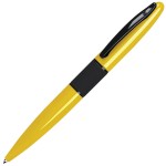 STREETRACER, ручка шариковая, белый/черный, металл Желтый