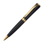 WIZARD GOLD , ручка шариковая, бордовый/золотистый, металл Черный