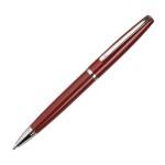 DELICATE, ручка шариковая, бордовый/хром, металл Красный