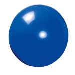 Мяч пляжный надувной, белый, D=40 см (накачан), D=50 см (не накачан), ПВХ Синий