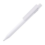 Ручка шариковая Zen, белый/белый, пластик Белый