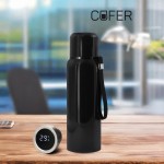 Термос S-travel New с датчиком температуры 600 мл. черный