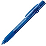 ALLEGRA LX, ручка шариковая с грипом, прозрачный красный, пластик Синий